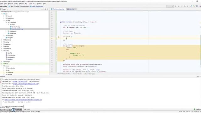 Web scraping with Laravel - part 6 | Setting up query params and finalizing the scrape смотреть онлайн