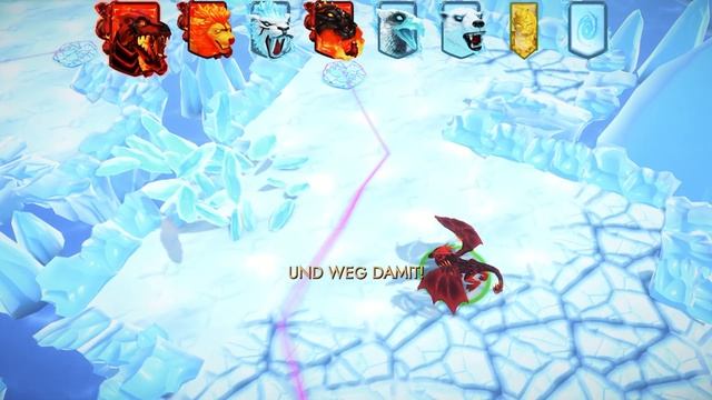 Eldrador Creatures - LAVA Creatures vs EIS Creatures - PS4 #Gameplay - Zehnte Karte Eiswelt смотреть онлайн