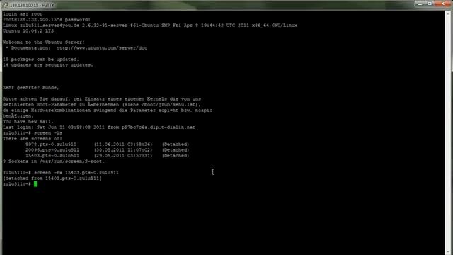Screen (Linux) commands needed for Minecraft Server Administration смотреть онлайн