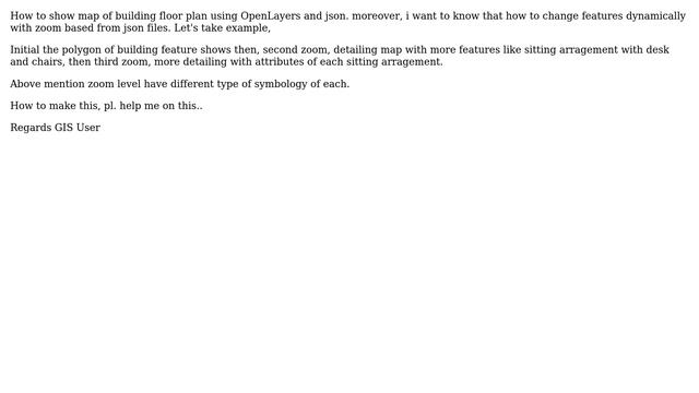 GIS: Building Floor Plan map using OpenLayers and json смотреть онлайн
