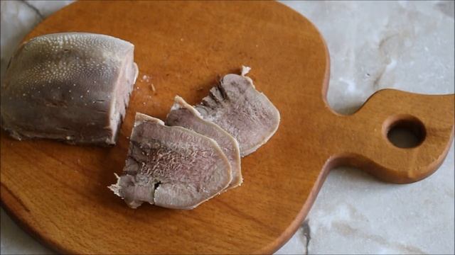 Язык говяжий заливной смотреть онлайн