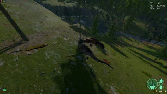 The Isle - Зухо и барик против гиги (The Isle - Sucho & Bary vs Giga) смотреть онлайн