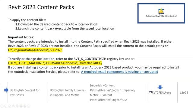 Revit 2023 Download Install Deploy Revit Content Library смотреть онлайн