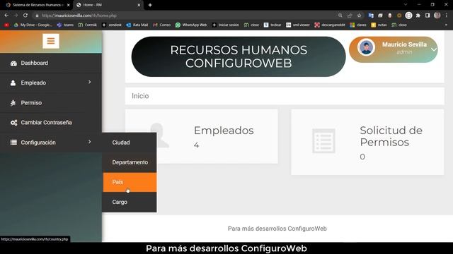 Sistema de Recursos Humanos en PHP y MySQL смотреть онлайн