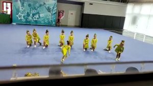 турнир по Чир спорту. младшая группа. выступление от садика мдоу 3 «Сказка»