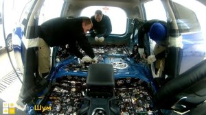 Шумоизоляция пола с арками Haval F7 в уровне Премиум. Автошум.