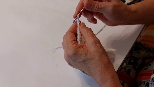 Манишка,связанная крючком.Уроки вязания смотреть онлайн