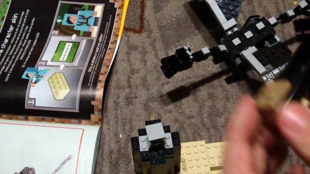 Обзор LEGO Minecraft Последняя битва (21151) смотреть онлайн