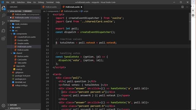 Svelte Tutorial for Beginners #28 - Vote Bars смотреть онлайн