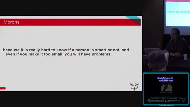 Stable10 Backdooring Git John Menerick смотреть онлайн