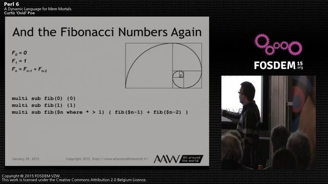 FOSDEM 2015 - Developer Room - Perl - Erl6 For Mortals смотреть онлайн