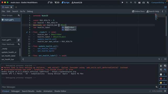 GDScript @onready var Explained | Godot 4 Quick Tip смотреть онлайн