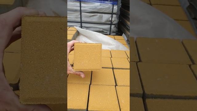 Плитка квадрат малый 100х100х40мм желтый смотреть онлайн