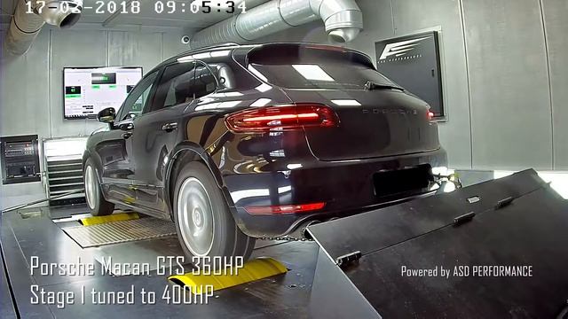 Porsche Macan GTS 360hp stage 1 tuned to 400HP powered by ASD PERFORMANCE смотреть онлайн