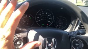 Honda HR-V – Cruise control buttons location