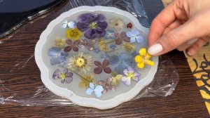 Как сделать подставку под бокал\стакан из эпоксидной смолы | мастер-класс