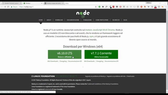 Corso Node.JS per Principianti - 1. Introduzione e Installazione смотреть онлайн