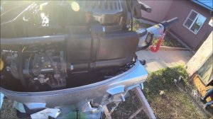 ЗАМЕНА МАСЛА в лодочном моторе хонда honda outboard oil change