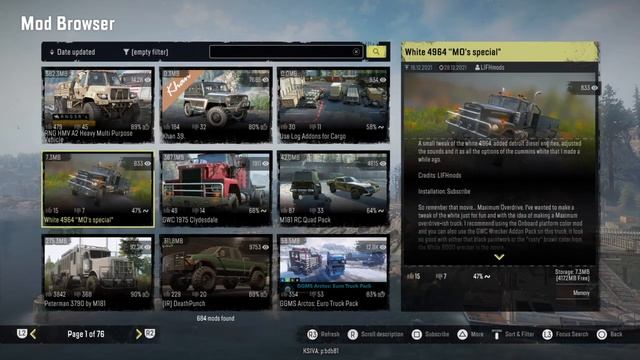 SnowRunner Mods not loading Problem SOLVED смотреть онлайн