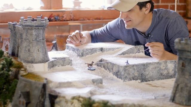 I made this MASSIVE Castle Diorama: Took me ONE YEAR to Complete! смотреть онлайн