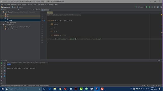 Introducción a la Programación en Kotlin 4 - String y String Literals смотреть онлайн