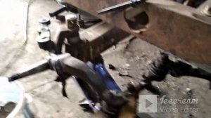 Установка рулевой колонки на мини трактор, рулевой блок, Рулевая система,