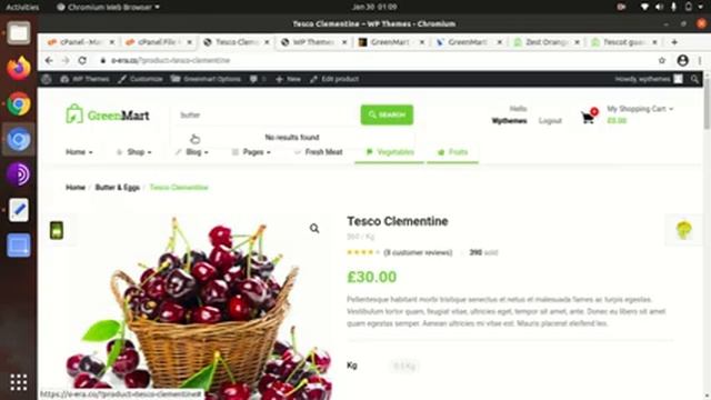 GreenMart – Organic & Food WooCommerce WordPress Theme | Online Food Store Website смотреть онлайн