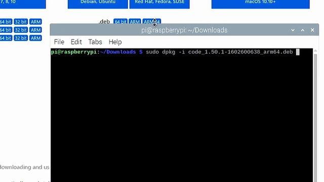 Installing Visual Studio Code on the Raspberry Pi смотреть онлайн