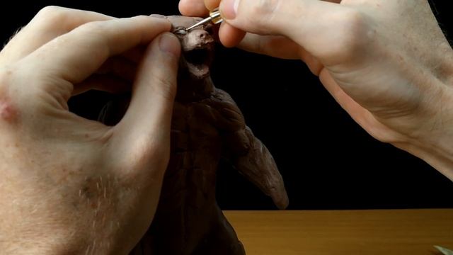 Russian Battle Bear Sculpture