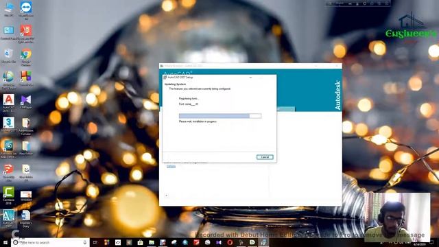 Installing process for AutoCAD 2007 with fully registration смотреть онлайн
