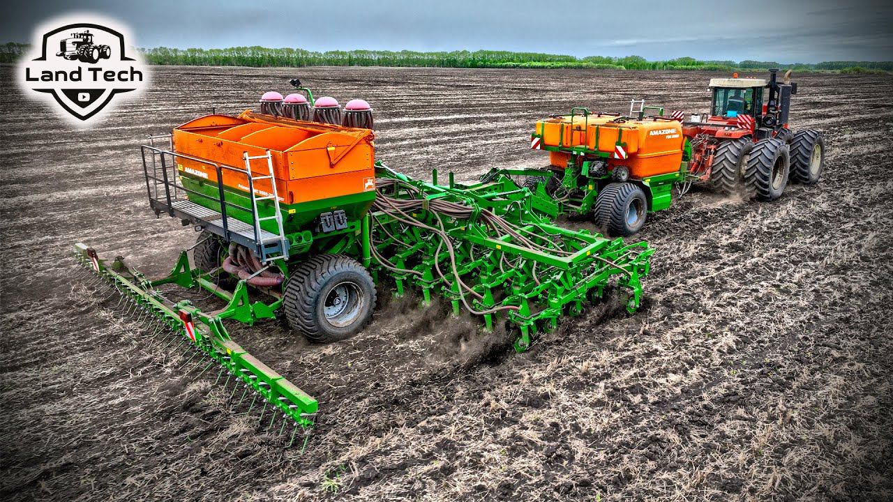 Самая популярная сеялка – AMAZONE DMC 9000 и бочка FDC 6000 / Почему её так любят фермеры? смотреть онлайн