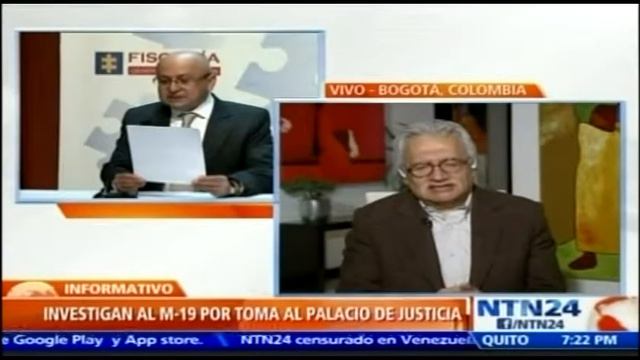 S. Bustamante,al fiscal de Colombia le gustan los shows mediaticos, revisara indultos dados al M19 смотреть онлайн