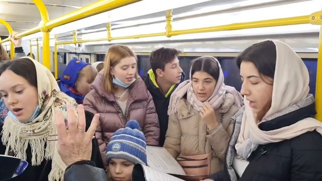 Рождественские трамваи в Одессе смотреть онлайн