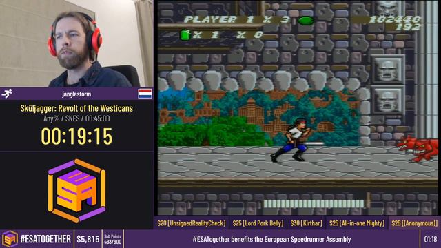 Sküljagger: Revolt of the Westicans [Any%] by janglestorm - #ESATogether2020 смотреть онлайн