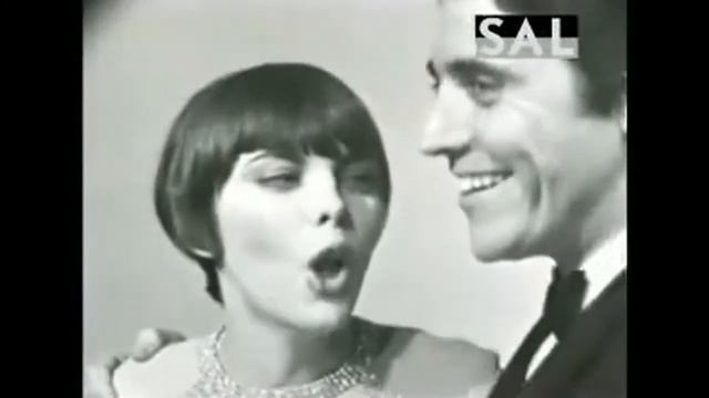 Мирей Матье, Саша Дистель -Мужчина и женщина / Mireille Mathieu, Sacha Distel -Un Homme Et Une Femm