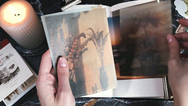 Украшаю свой блокнот для записей // Journal With Me // No Talking смотреть онлайн