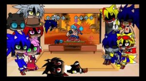 Sonic Characters React To Sonic.Exe FNF Confronting Yourself Day 1 (+Sonic.Exe&Tails Doll)