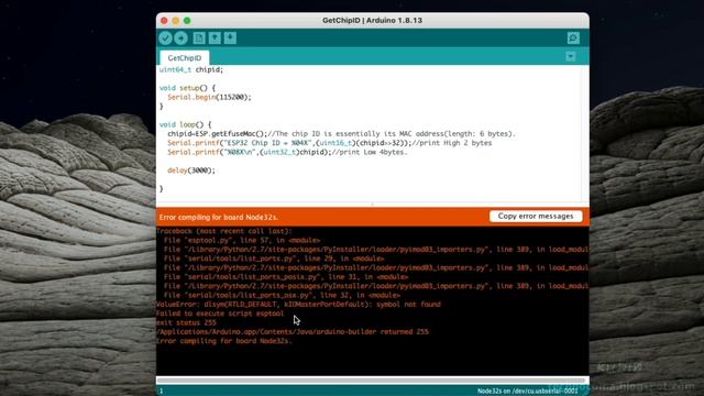All fixes to run ESP32/Arduino on Arduino IDE and Platform IO using MacOS Big Sur and Newer смотреть онлайн