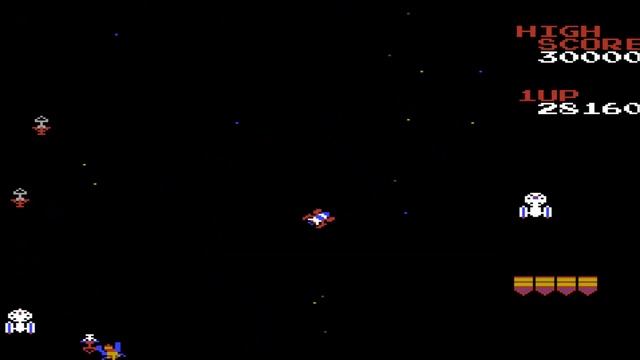 Galaga Trek Galaga Hack By SteelRain NINTENDO NES HOMEBREW смотреть онлайн