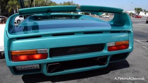 RARE Vector Avtech WX-3 Twin Turbo Engine Start Up & Acceleration Sound