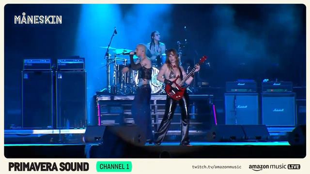 Måneskin at Primavera Sound Festival Barcelona 2023 (FULL performance) смотреть онлайн
