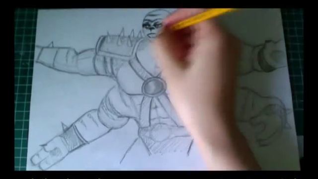 How to draw Kintaro (Mortal Kombat 2011) смотреть онлайн