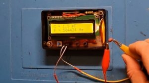 L/C метр (Arduino)(lcd 1602). Измеритель емкости и индуктивности на простой макетке!