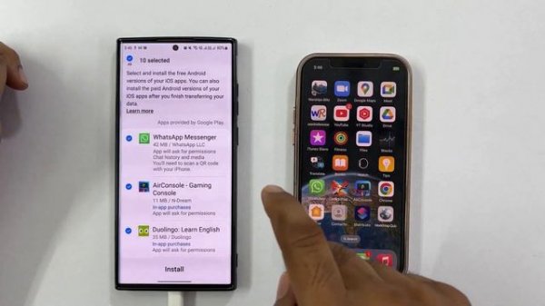 How to transfer whatsapp messages from iphone to samsung mobile (android) using Smart Switch FREE