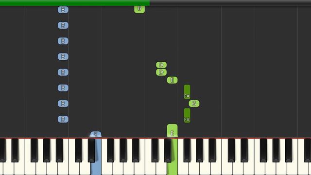 Sonic The Black Knight - With Me (Slow Easy) Piano Beginner Tutorial смотреть онлайн