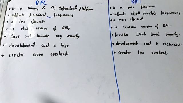 RPC vs RMI|Difference between rpc and rmi|RPC and RMI difference|Difference between rmi and rpc смотреть онлайн