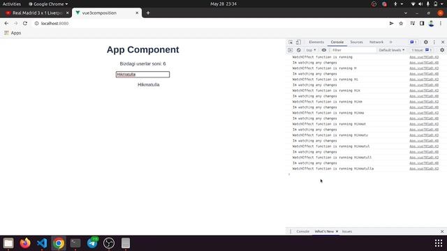 Vue3.js. 4-dars. Composition API watch va watchEffect funksiyalari haqida. смотреть онлайн