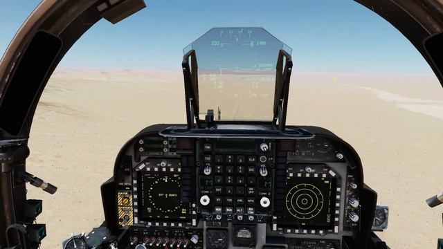 DCS World | AV-8B | Вертикальная посадка с пробегом
