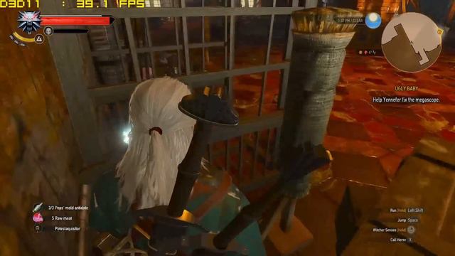 The Witcher 3 - Help Yennefer Fix The Megascope - "Ugly Baby" Main Quest смотреть онлайн