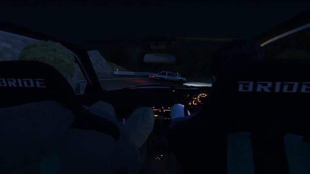 Takumi AE86 vs Nakazato R32 Battle in FiveM смотреть онлайн